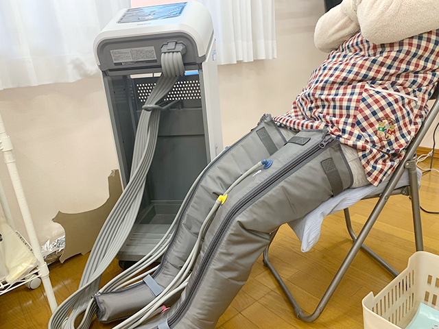 エアーフットマッサージ